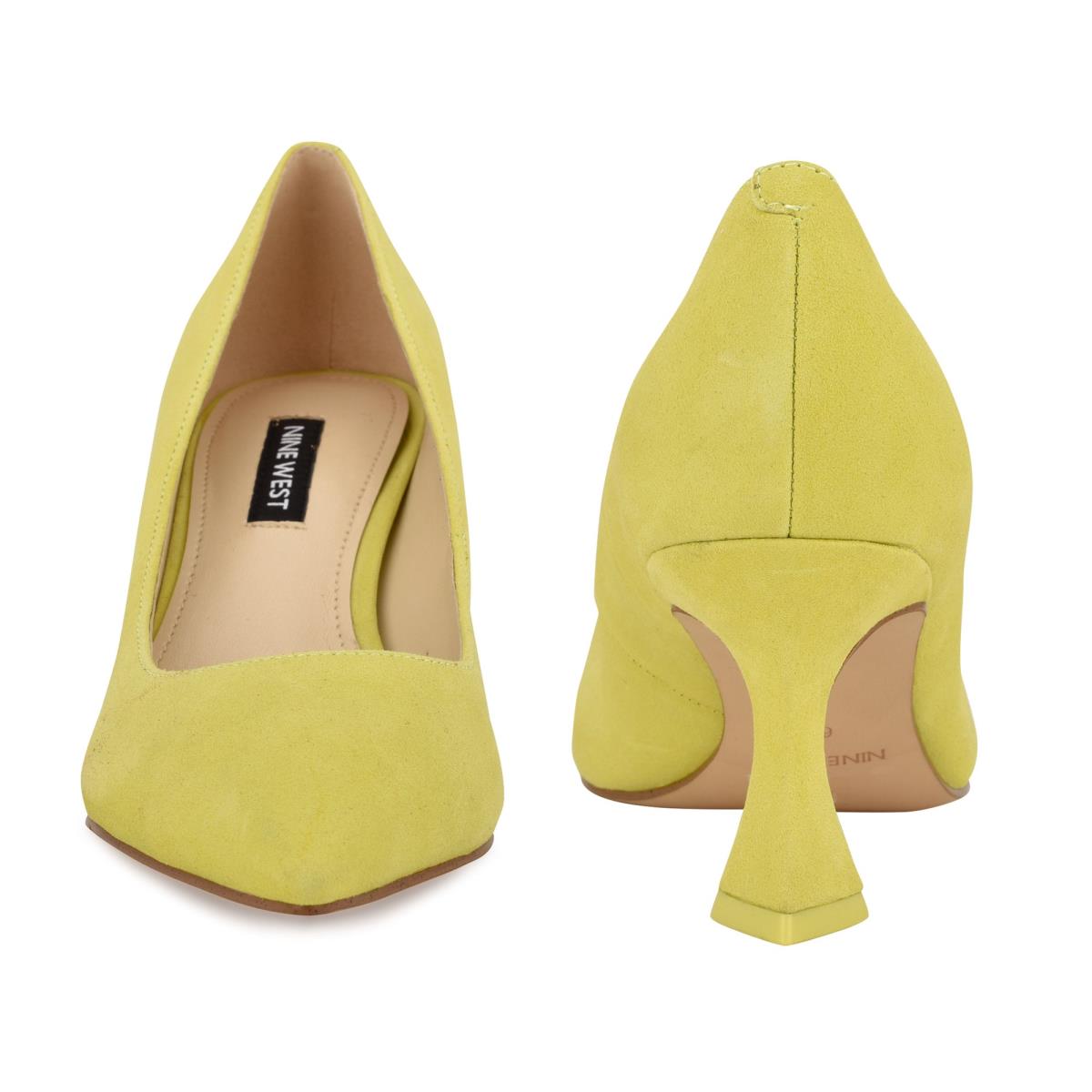 Nine West Workin Pointy Toe Pumps Yellow | SIQO58193