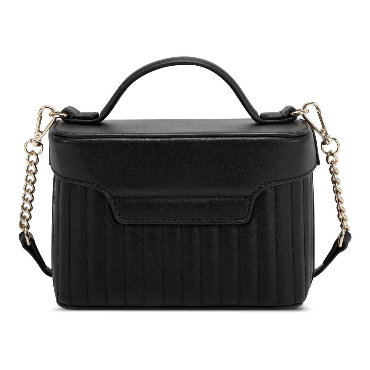 Nine West Wren Vanity Case Crossbody Bags Black | IVYL29175