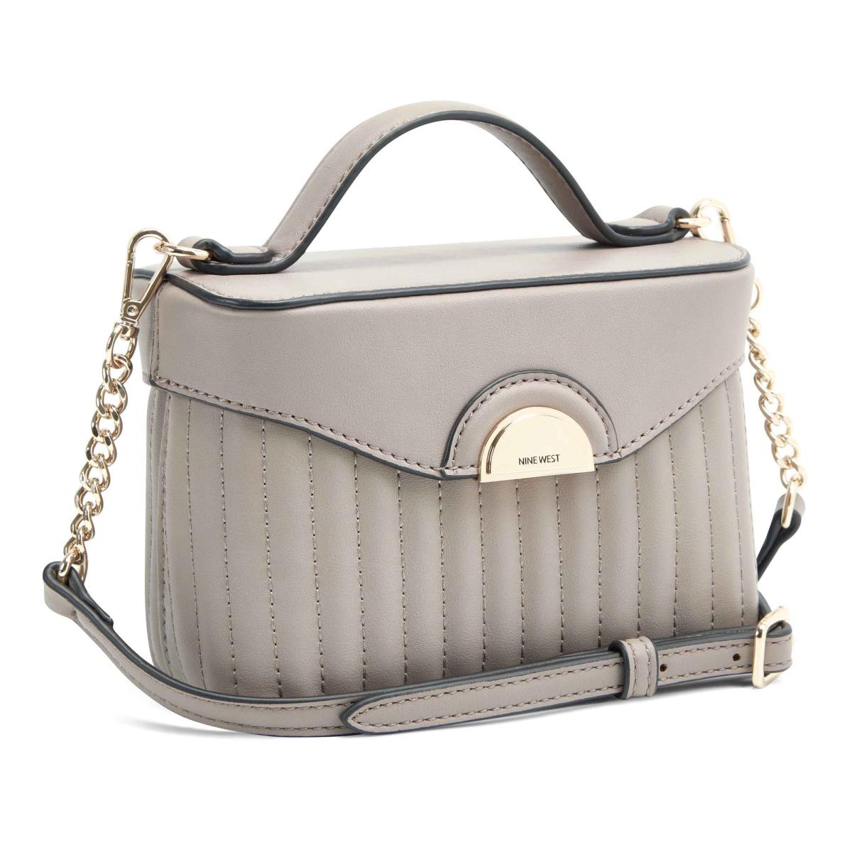 Nine West Wren Vanity Case Crossbody Bags Platinum | SUAZ68450