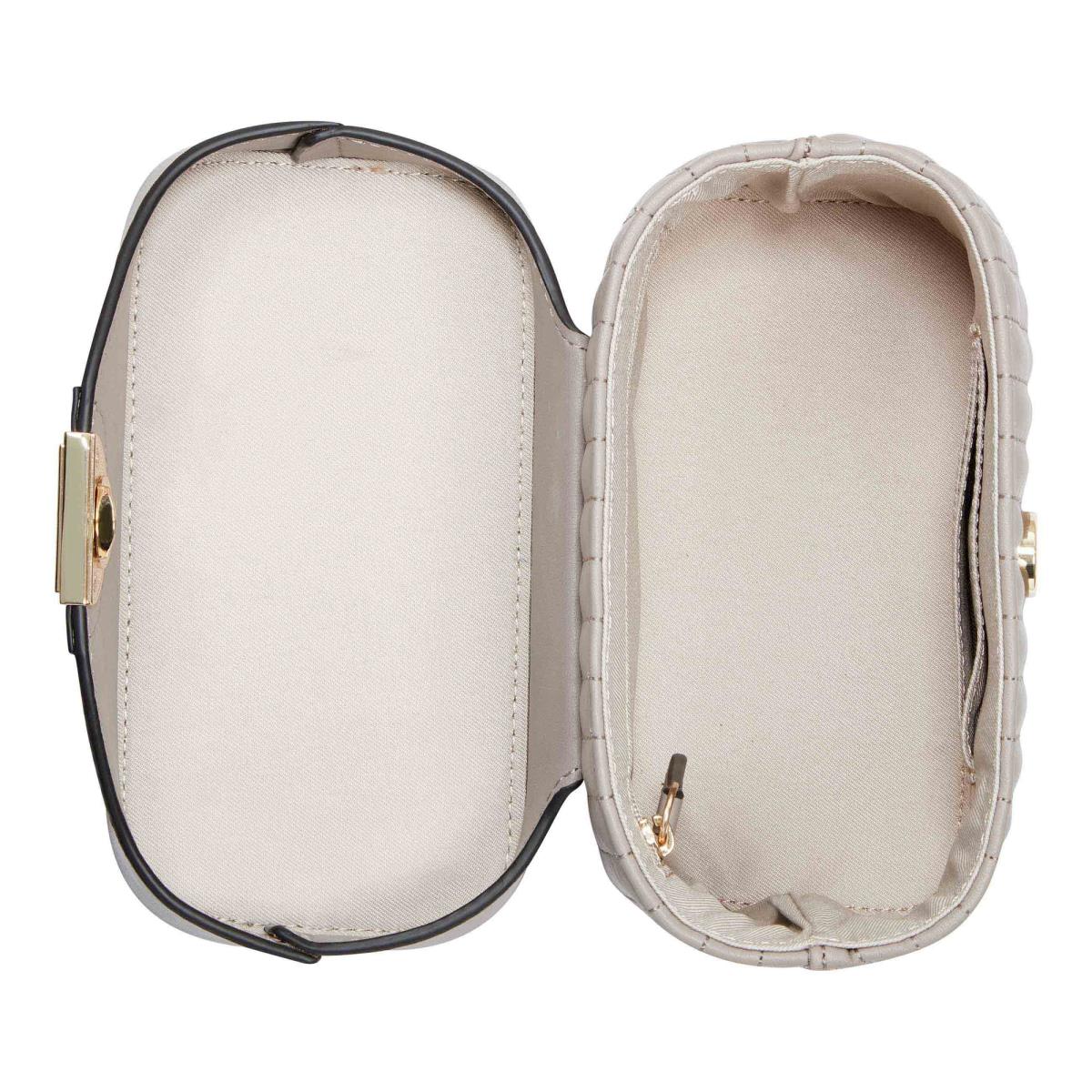 Nine West Wren Vanity Case Crossbody Bags Platinum | SUAZ68450