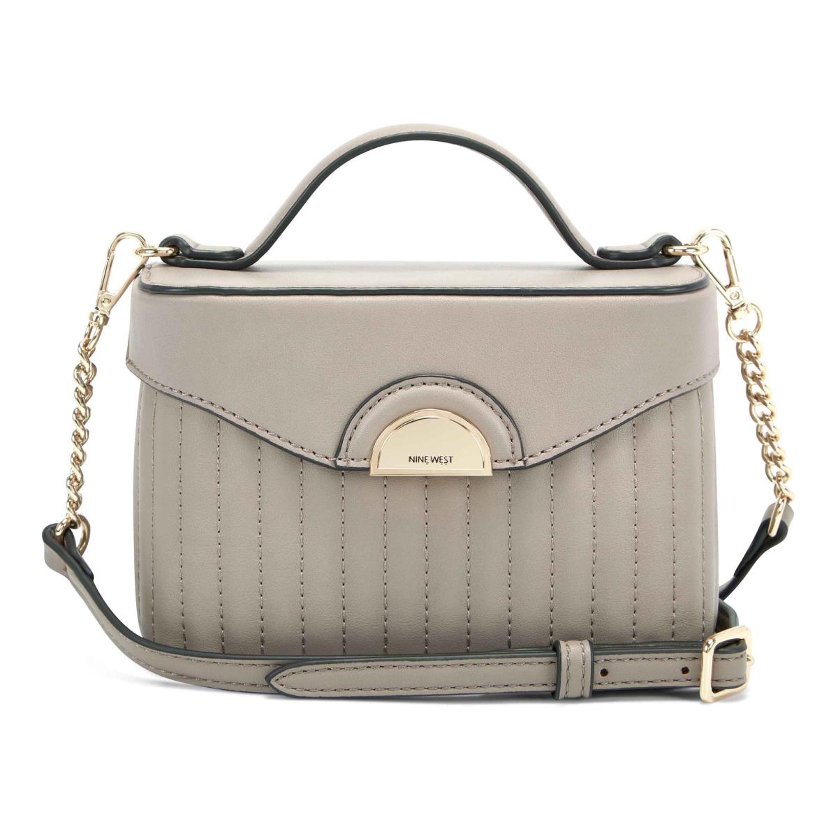 Nine West Wren Vanity Case Crossbody Bags Platinum | SUAZ68450