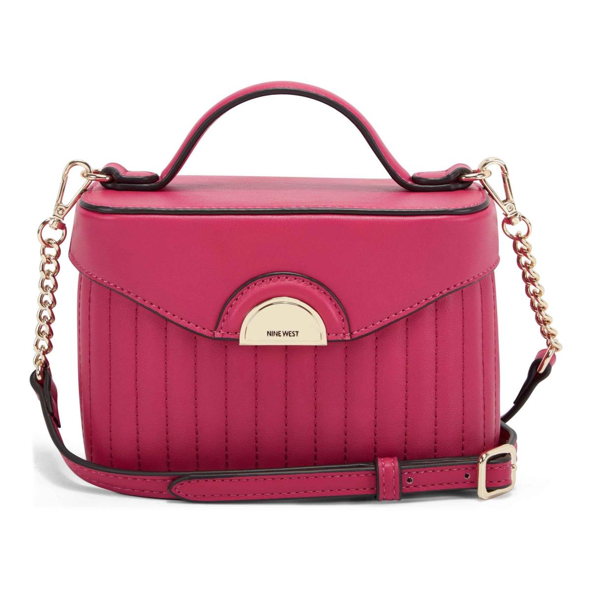 Nine West Wren Vanity Case Crossbody Bags Fuchsia | UZSO46089