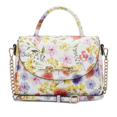 Nine West Addy Mini Top Handle Flap Crossbody Bags Flower | PFKY40732