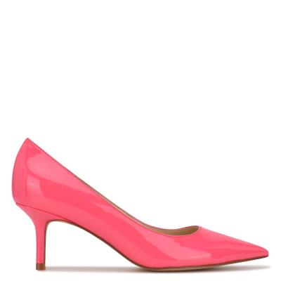 Nine West Arlene Pointy Toe Pumps Pink | DOUY21583