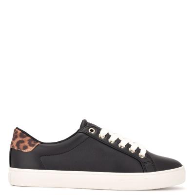 Nine West Best Casual Sneakers Black / Leopard | IJTL75318