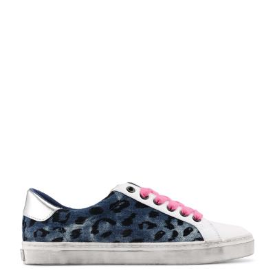 Nine West Best Casual Sneakers Blue / Leopard | PMXN89710