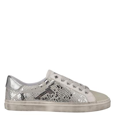 Nine West Best Casual Sneakers Silver | QWSJ40821