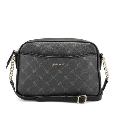 Nine West Calla Camera Bag Crossbody Bags Black | FYPT80142