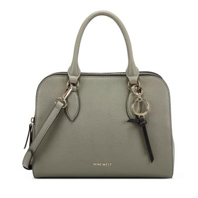 Nine West Cyra A List Satchel Bags Olive | TCEV80964