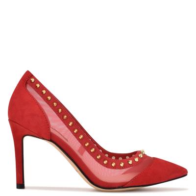 Nine West Erian Pointy Toe Pumps Red | VMBE39706