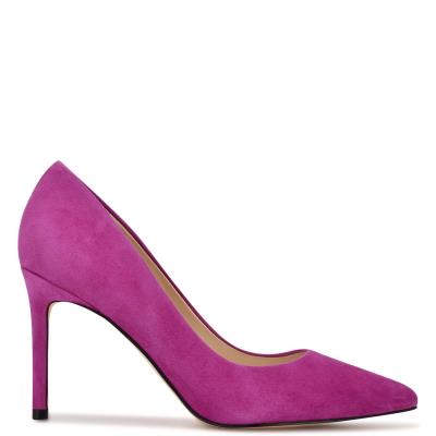 Nine West Ezra Pointy Toe Pumps Purple | GFLP13890