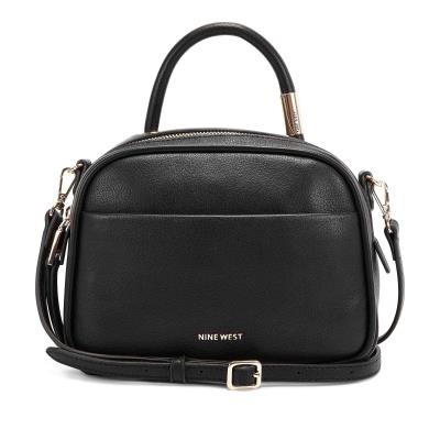 Nine West Gail Top Handle Crossbody Bags Black | OFGT03491