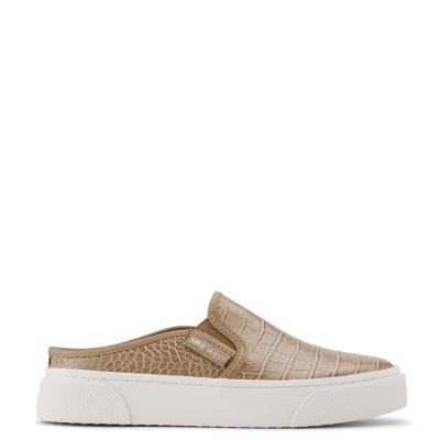 Nine West Hayzel Slip On Sneaker Snake / Brown | LXGB53680