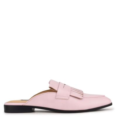 Nine West Kilts Mules Light Pink | RPLD36048