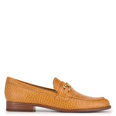 Nine West Onlyou Slip-On Loafers Mustard | KGSN18570