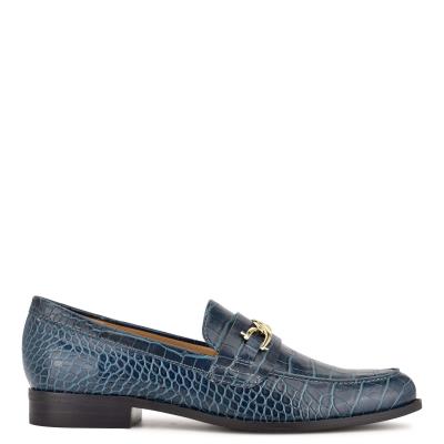 Nine West Onlyou Slip-On Loafers Turquoise | PHNA40359