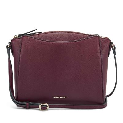 Nine West Paisley Crossbody Bags Claret | OKYV16034