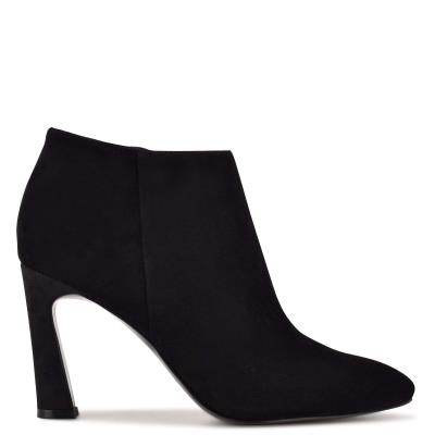 Nine West Raze Dress Booties Black | USQZ20386