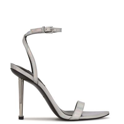 Nine West Reina Ankle Strap Sandals Black | YDBU74052