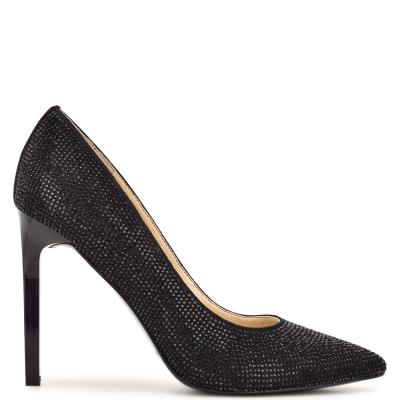 Nine West Tatiah Dress Pumps Black | KBUR62391