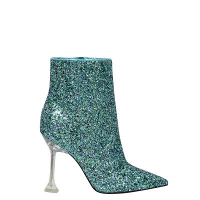 Nine West Tonight Dress Booties Turquoise | MEYR52631