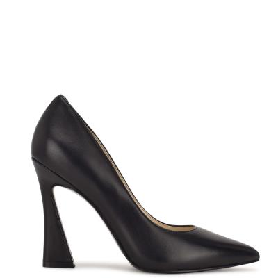 Nine West Trendz Pointy Toe Pumps Black | GXMO97801