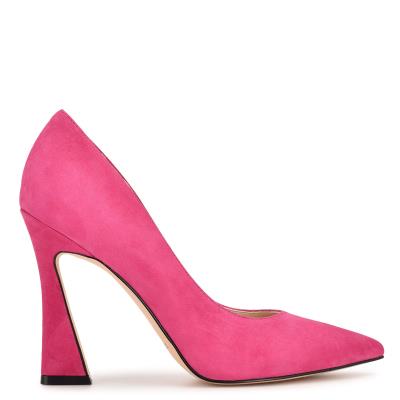 Nine West Trendz Pointy Toe Pumps Pink | UDVF12784