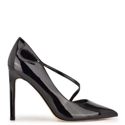 Nine West Twirl Pointy Toe Pumps Black | PEHX16249